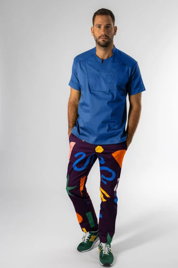 ken kék férfi orvosi felső