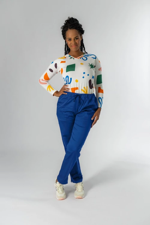 asho kék női orvosi nadrág