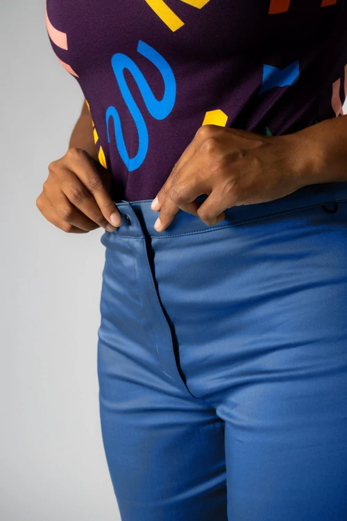 JANNAH kék női orvosi nadrág